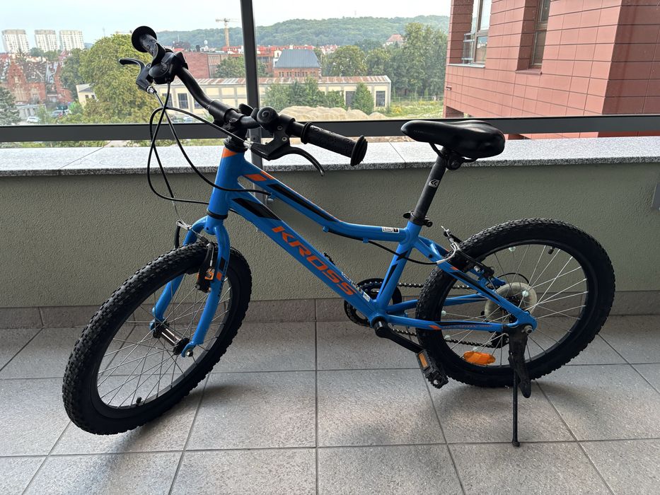 Rower rowerek Kross 20” cali niebieski dziecięcy