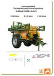 Instrukcja Obsługi  Amazone BBG  S320 S330  S340  Nova