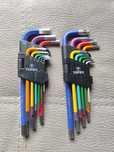 Klucze Topex 2 komplety Torx + Imbus
