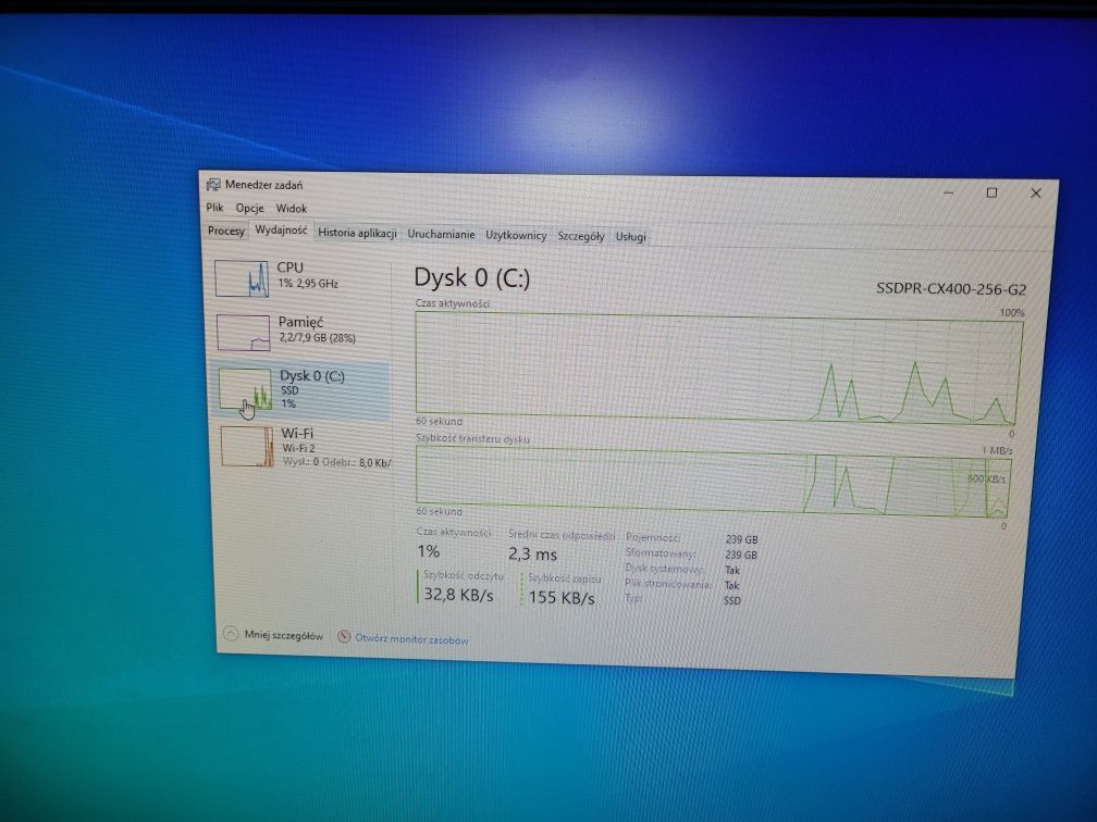 Komputer All in One Dell Vostro 360 Intel i3 8GB ssd 240GB