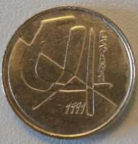 5 Pesetas de 1991, Espanha, Juan Carlos I