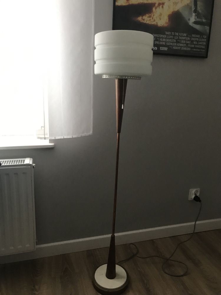 Lampa podłogowa pzm space age prl