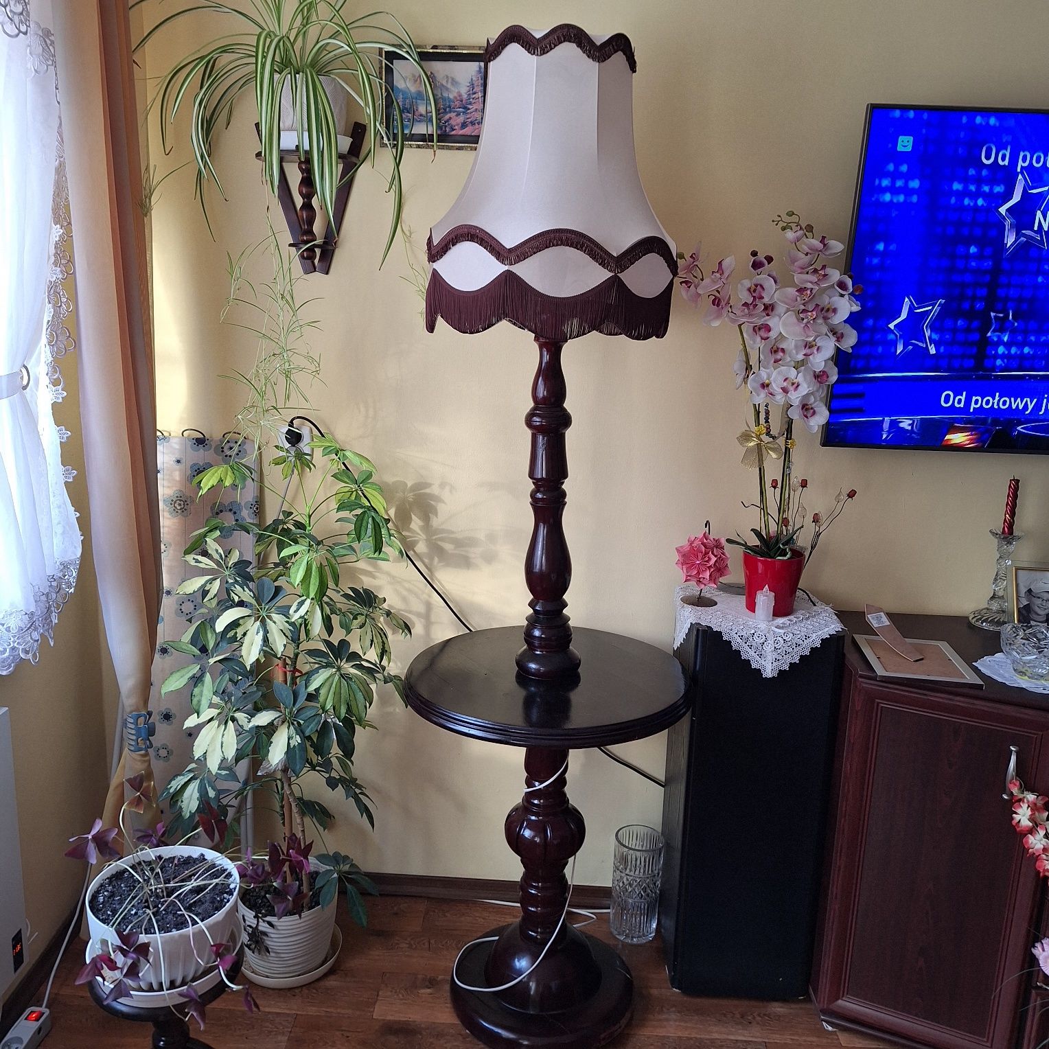 Pokojowa lampa podłogowa