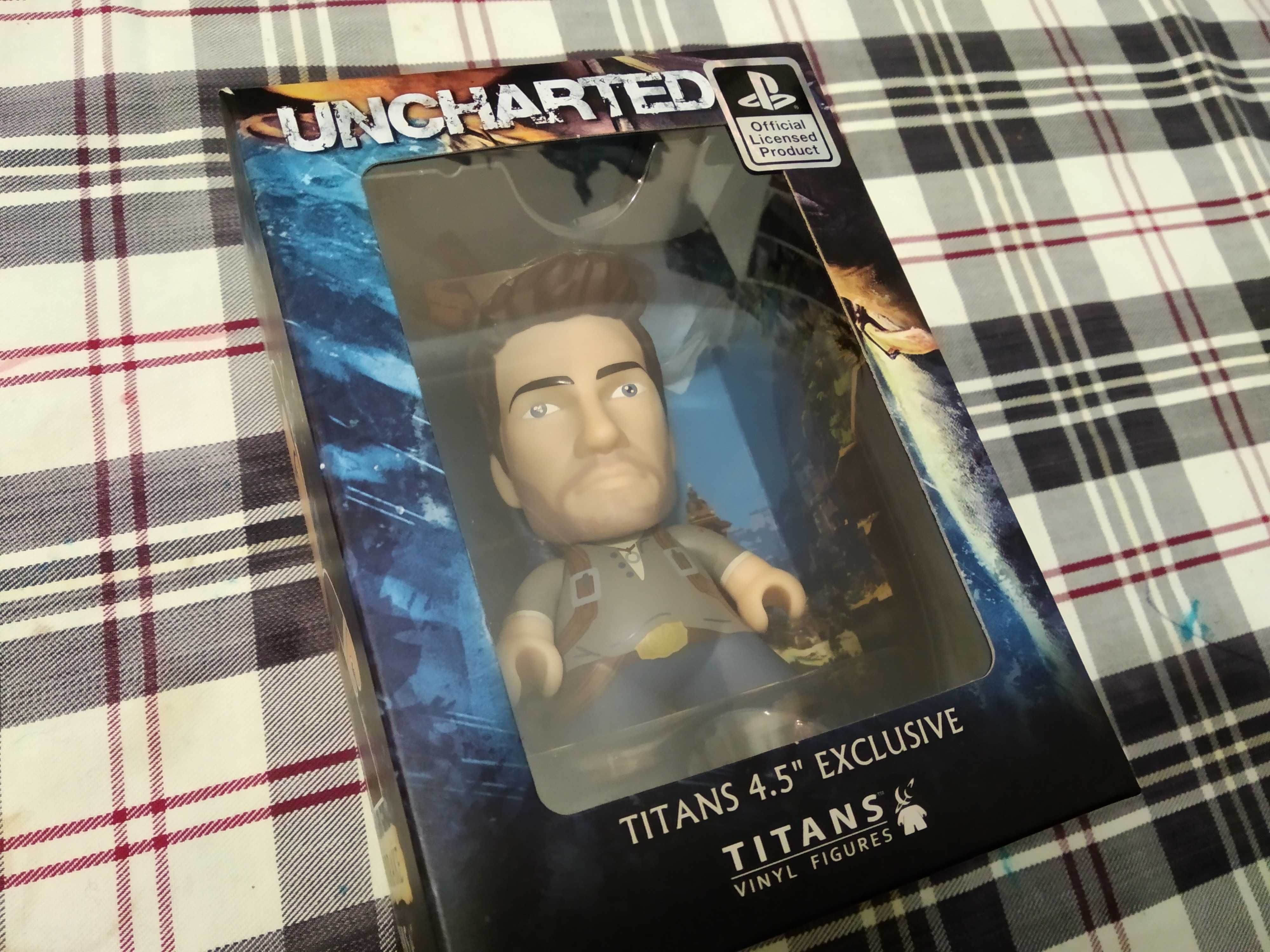 Figura Titans Uncharted Nathan Drake Exclusivo Arcade Block