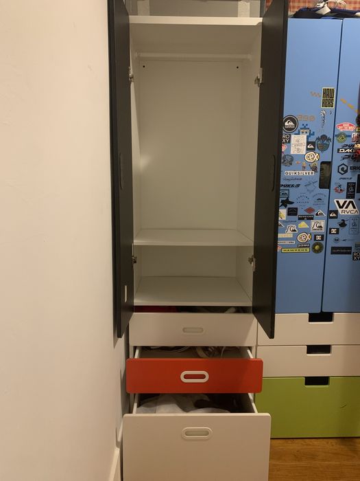 Roupeiro smastad/stuva ikea