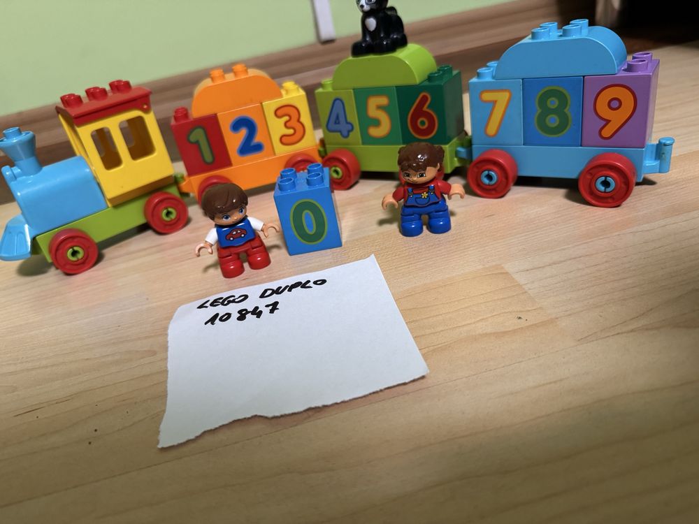 Lego duplo pocah z cyferkami