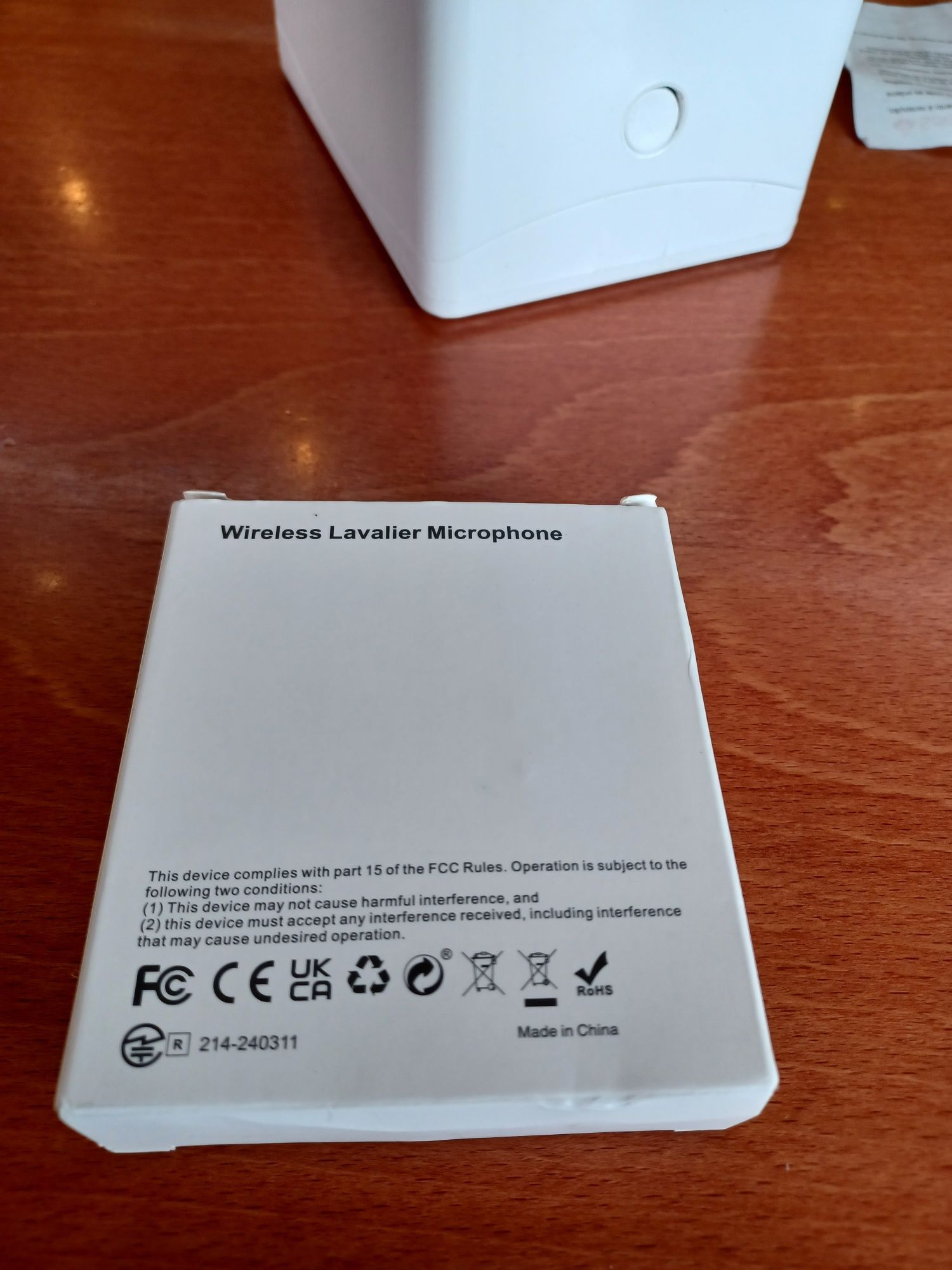 Vendo microfone para iphone novo