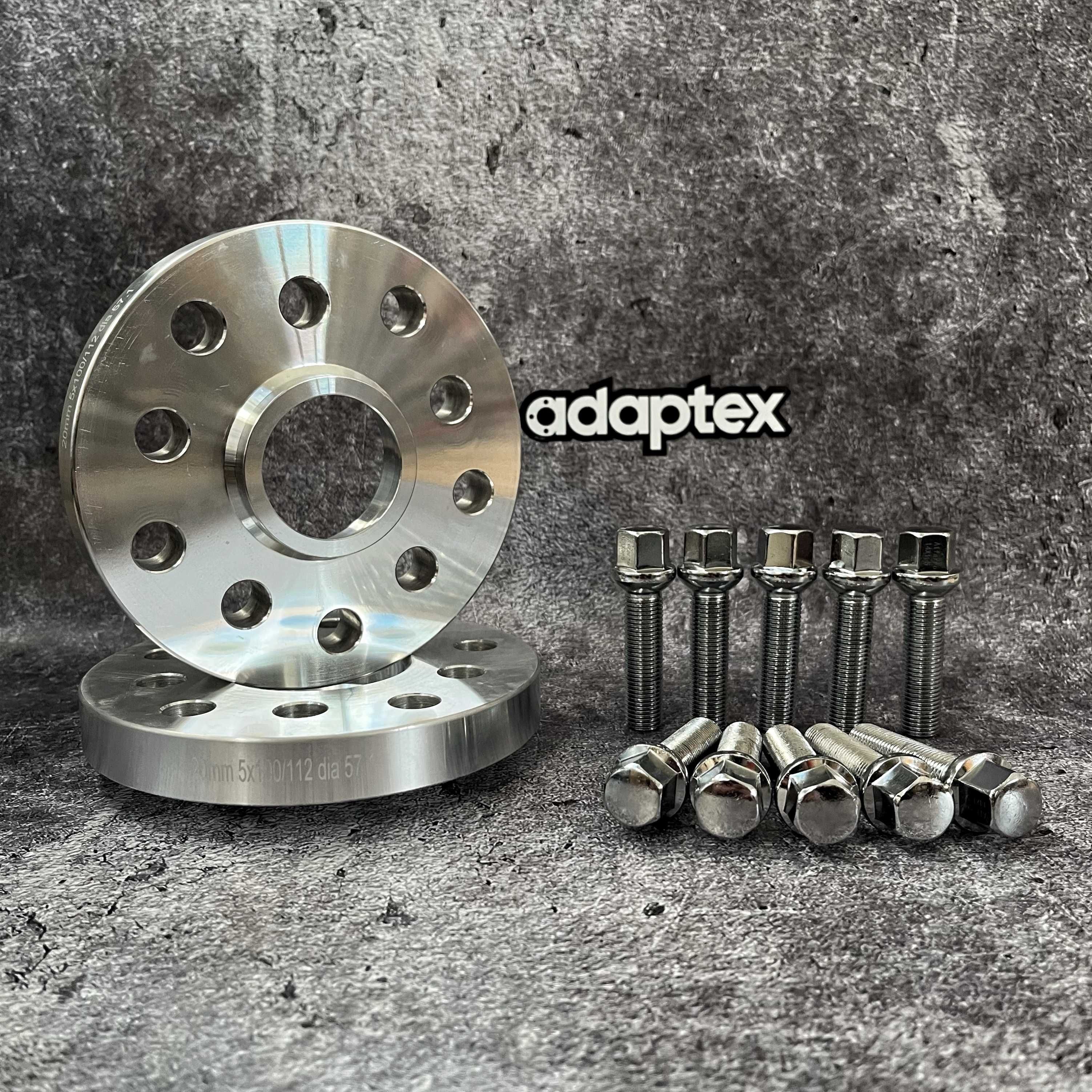 Проставки на колеса Audi, Seat, Skoda, VW 20мм PCD 5x112/100 DIA 57.1