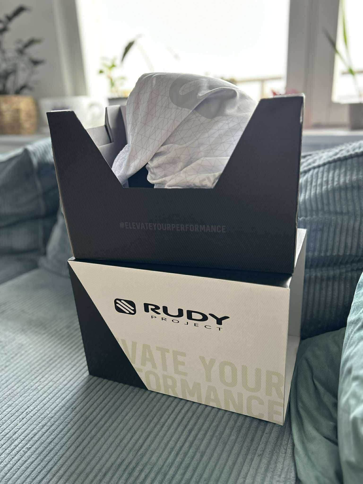 Kask aero triathlon Rudy Project The Wing z wizjerem magnetycznym