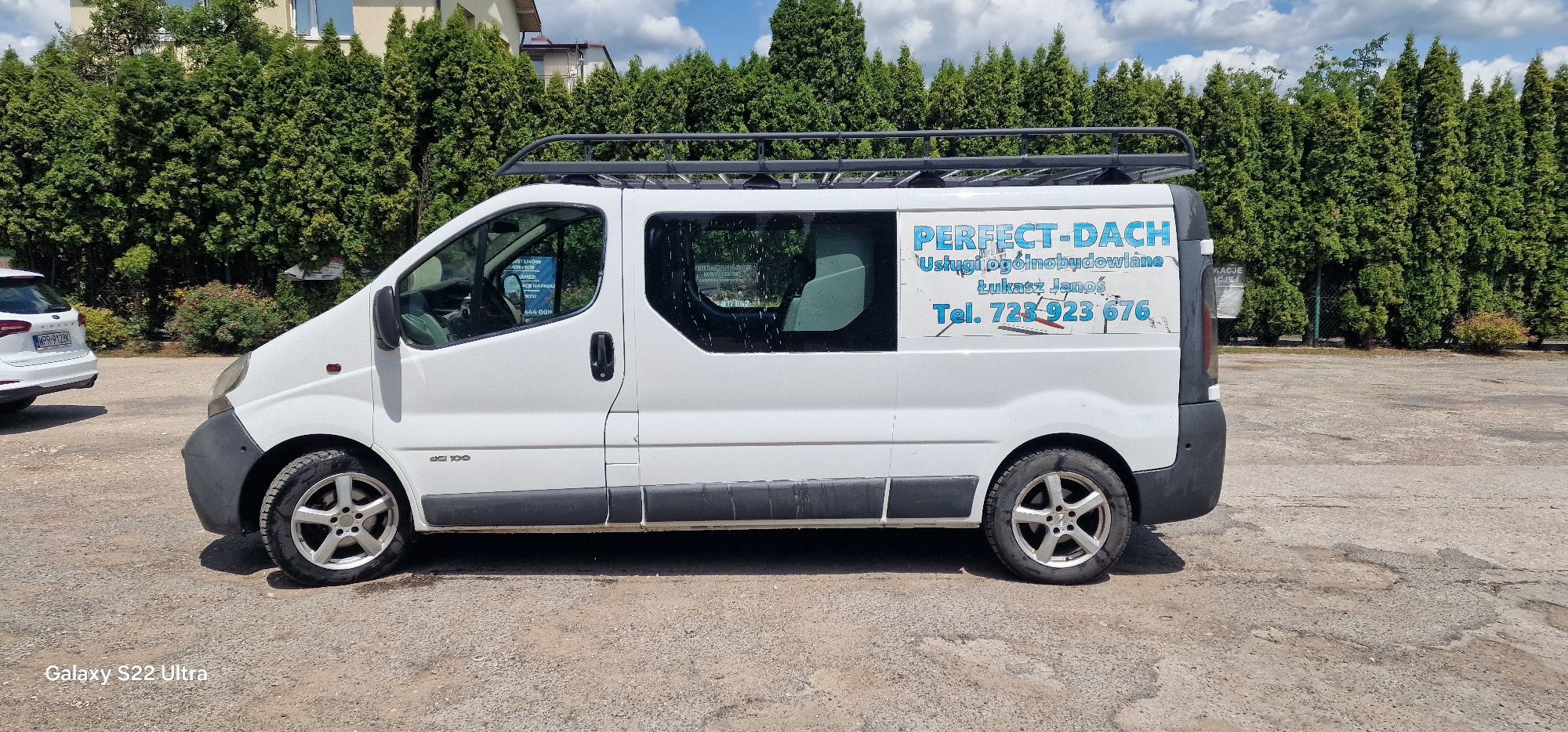 Nissan,Trafic,Vivaro . Brygadowy ,klimatyzacja ,long