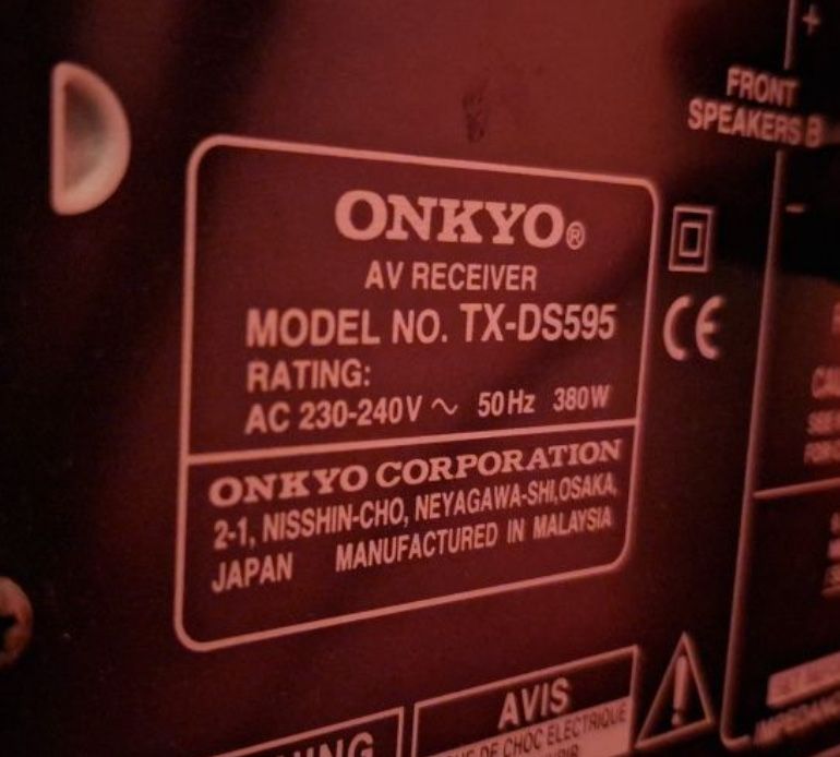 Wzmacniacz onkyo tx ds595. 5.1