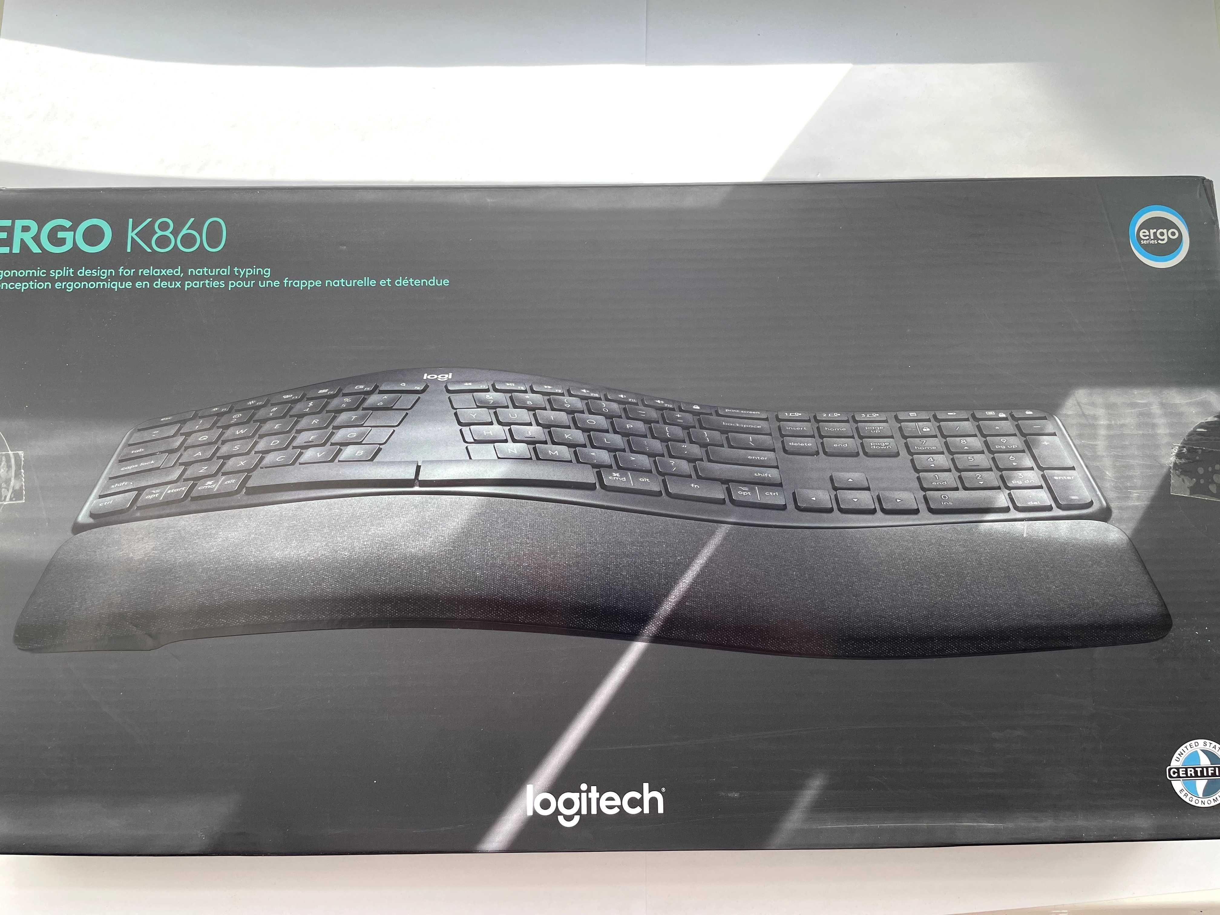 Клавіатура ергономічна Logitech ERGO K860