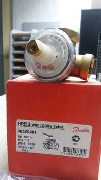 Zawór Danfoss trójdrożny HRB 3-Way rotary valve