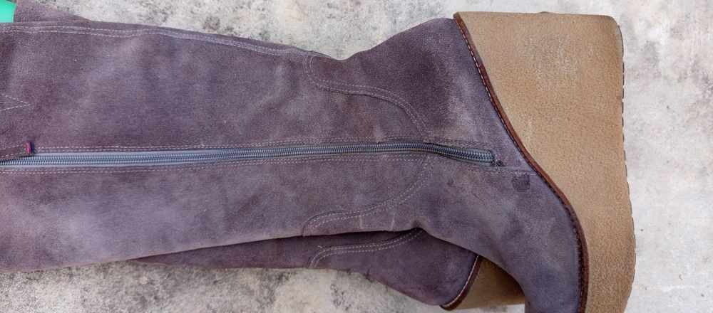 Tommy Hilfiger замшеві ботінки