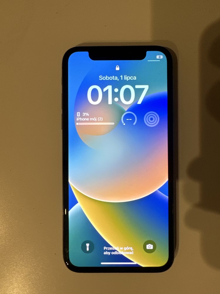 iPhone X 256gb 100% kondycja baterii wyswietlacz do wymiany