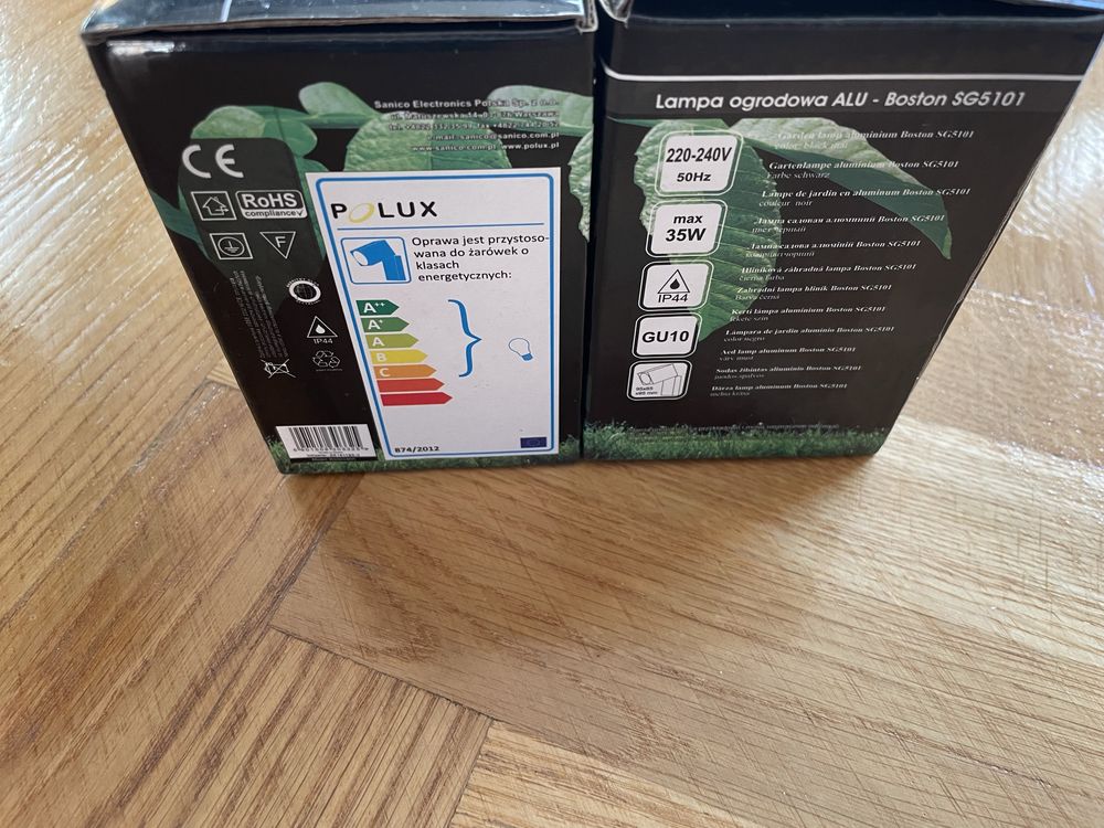 POLUX Lampa ogrodowa ALU -  Boston SG5101