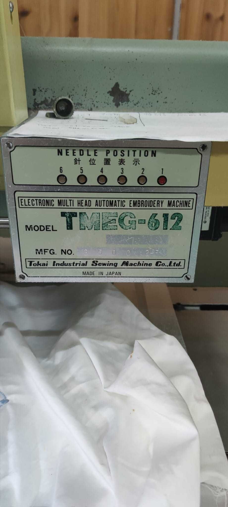 Máquina de Bordar TAJIMA 12 CABEÇAS