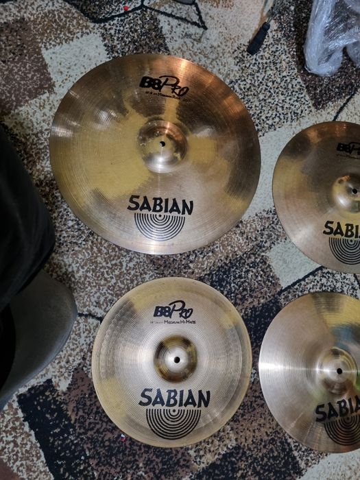 Talerze perkusyjne Sabian B8 pro set 14" 16" 20"