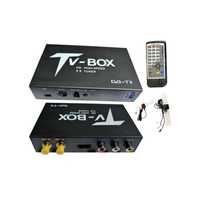 Tuner Cyfrowy Samochodowy TV DVB-T2 H.265 HEVC HDMI 2x antena 12V 24V