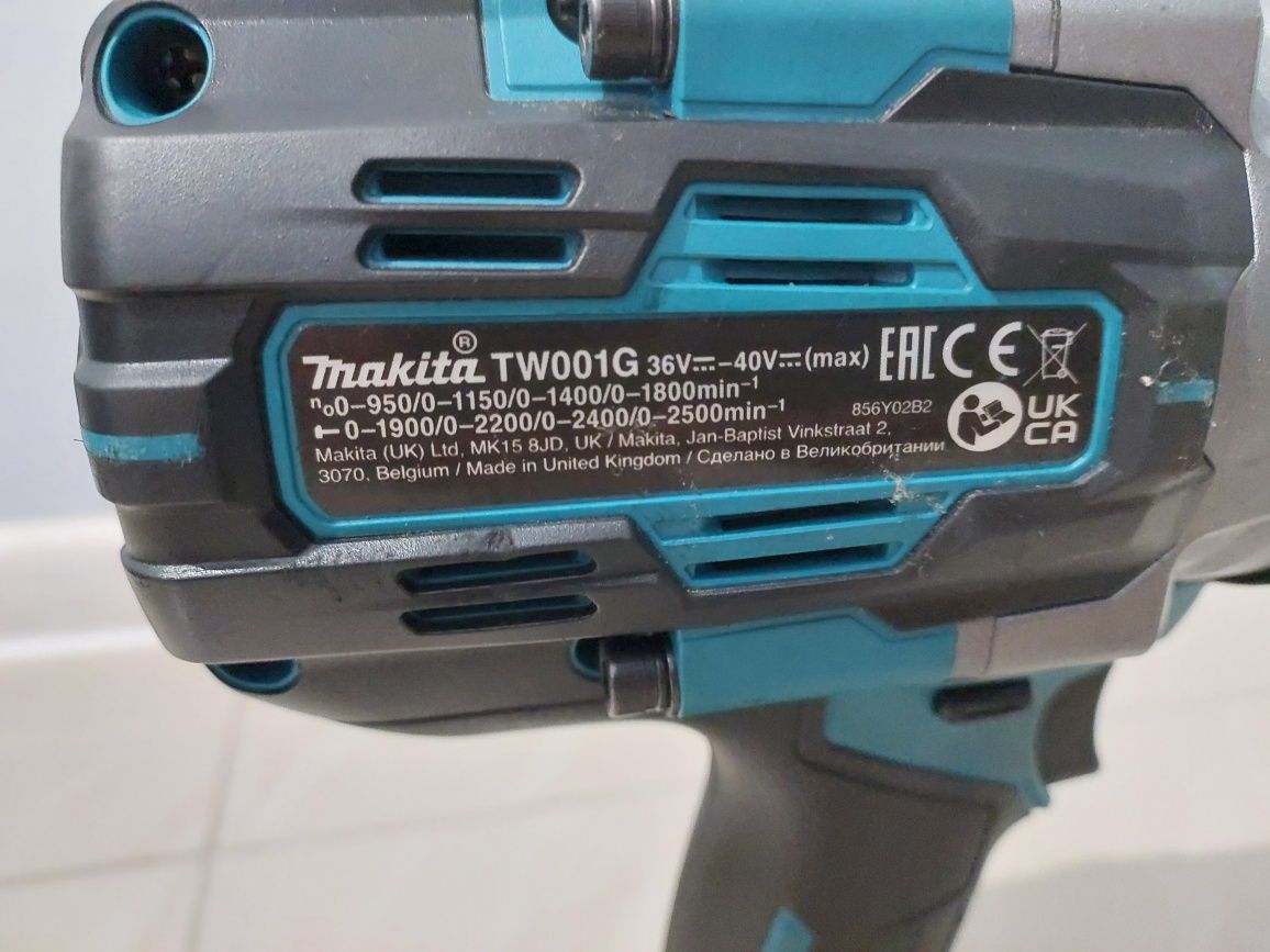 Гайковерт аккумуляторный Makita TW001G (без АКБ и ЗУ)