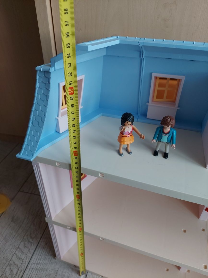 Playmobil 5303 romantyczny domek dla lalek dzwonek dodatkowe ściany