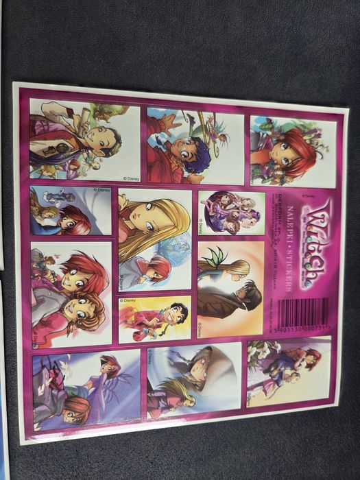 Naklejki Witch arkusz