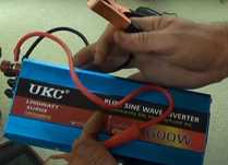 Инвертор с чистой синусоидой UKC 600W пиковая 1200W с 12Вт