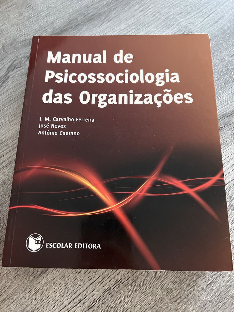 Livro Manual de Psicossociologia das Organizações