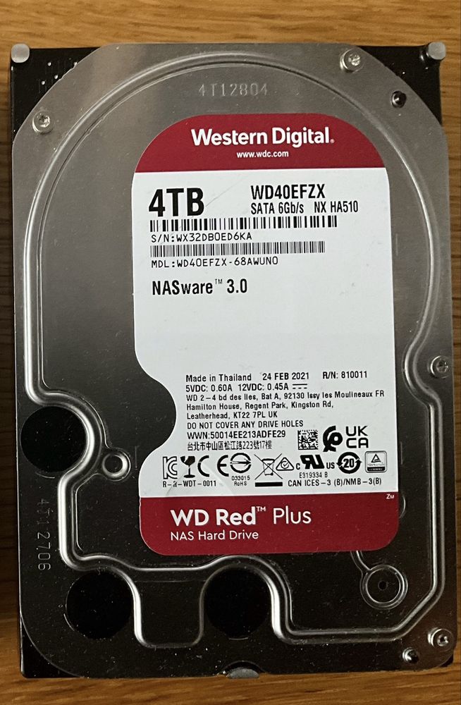 Dysk WD Plus WD40EFZX