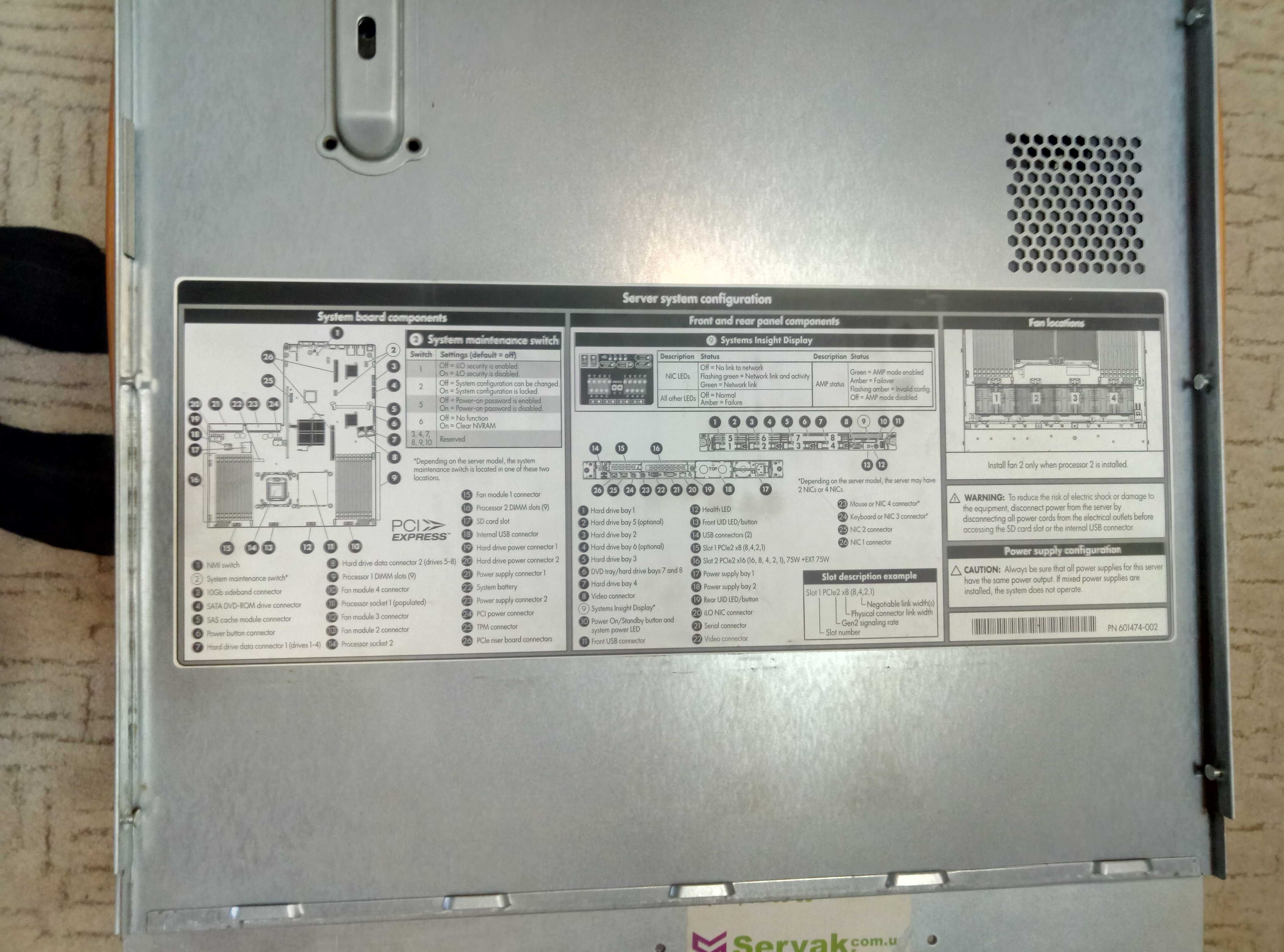 Сервер HSTNS-2133 HP