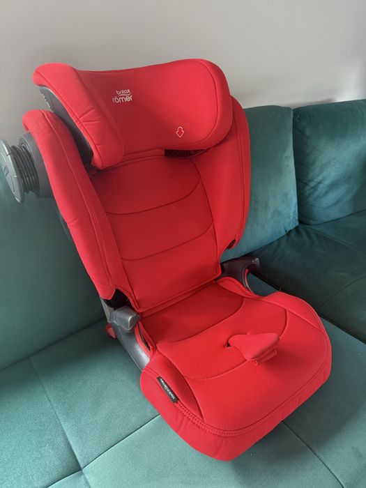 Fotelik Britax Romer Kidfix III M Fire Red 15-36kg Jak Nowy Czerwony