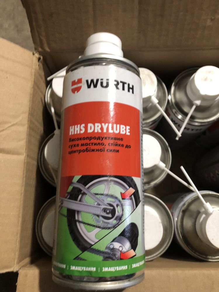 Олія синтетична Wurth з PTFE HHS DRYLUBE 400 мл (08931066)