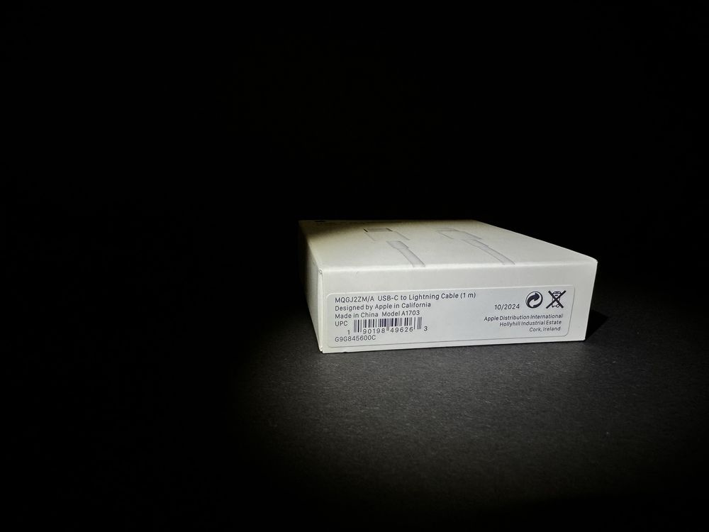 Швидкісний кабель Apple iPhone USB-C to Lightning 1m original