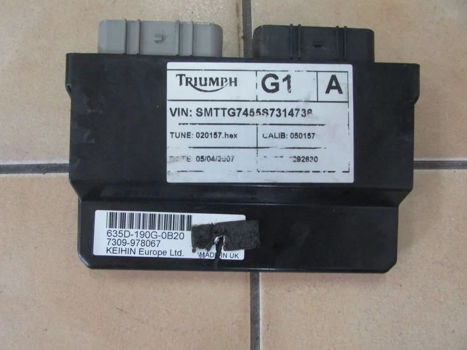 Triumph Tiger 1050 06-12 moduł sterownik komputer