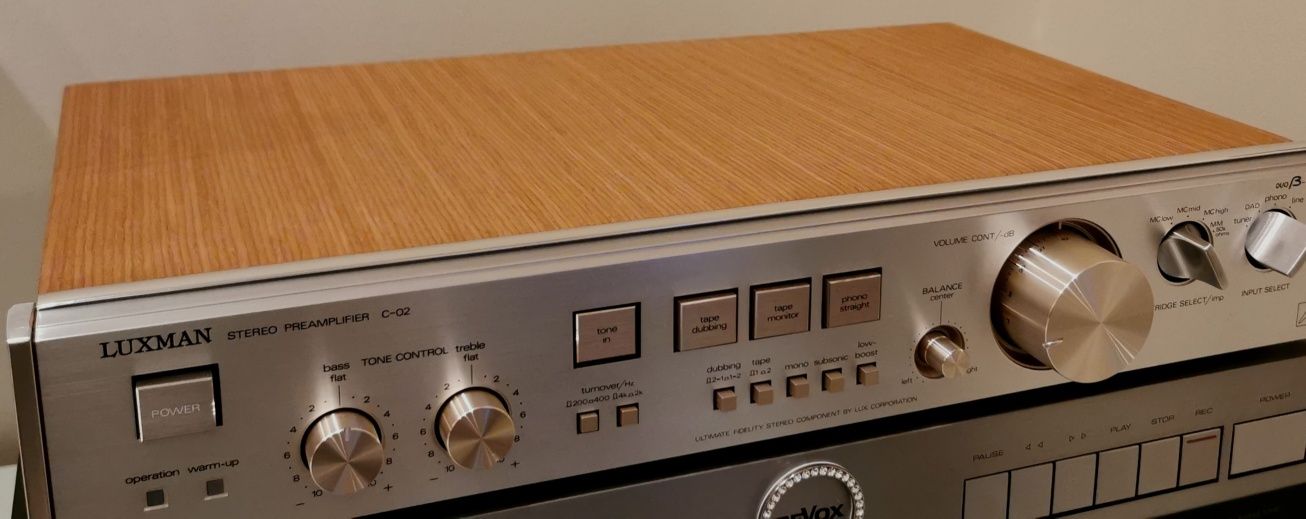 Luxman C-02 Super przedwzmacniacz