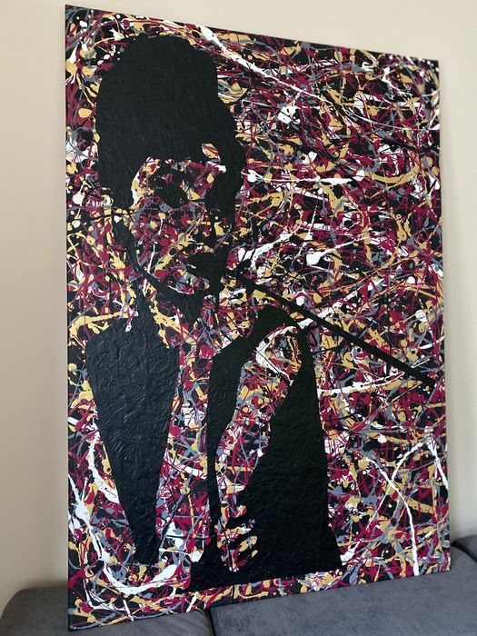 Obraz abstrakcyjny Audrey Hepburn