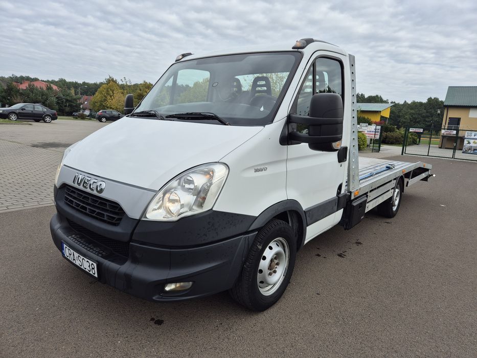 Iveco Daily 3.0 auto laweta 2014r klimatyzacja