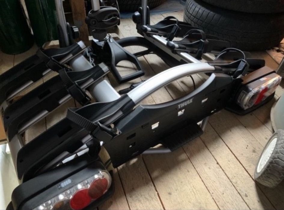 Thule 922 bagażnik na hak uchwyt rowerowy platforma 3 rowery uchylny