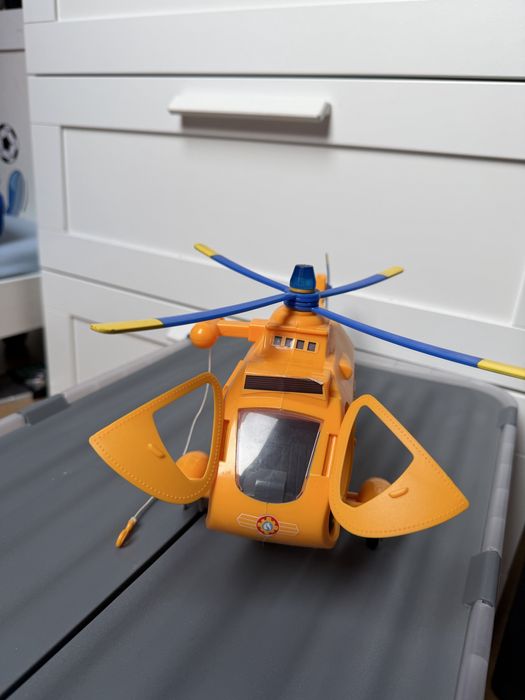 Helikopter strażaka sama