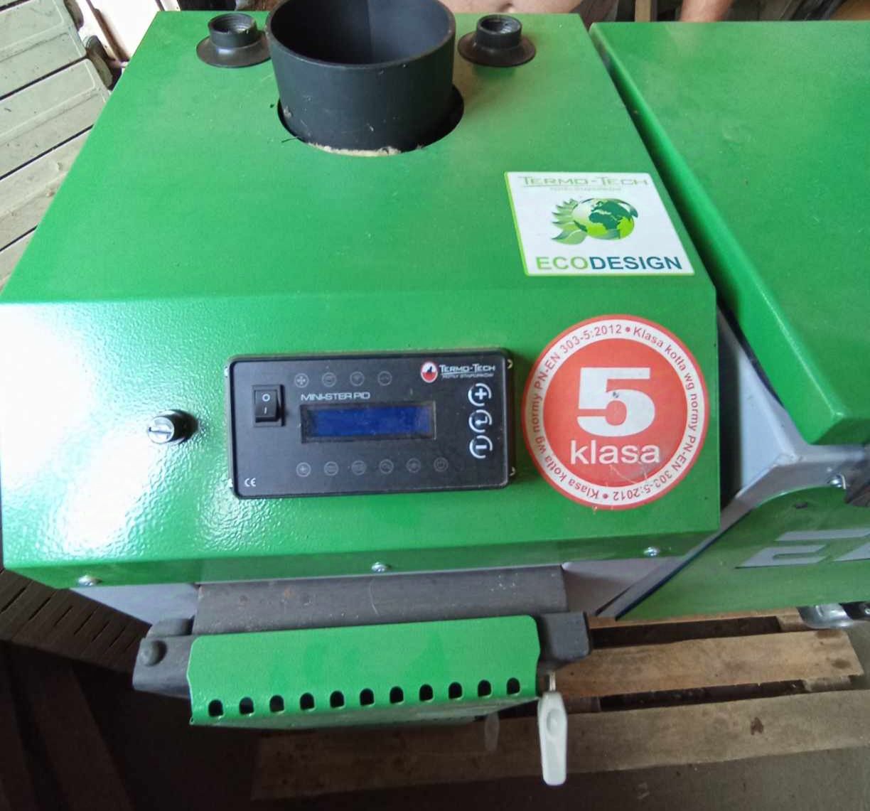 Kocioł/piec na Ecogroszek 11kW