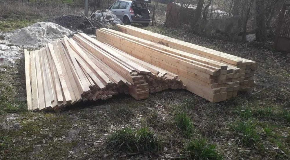 Продам пиломатеріали балка 110*40*3м (доска,рейка, брус)