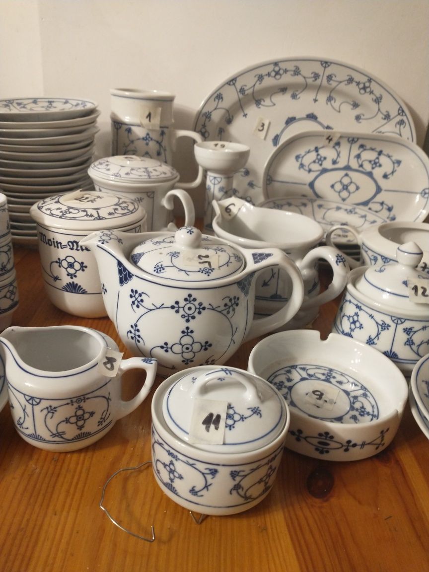Kolekcja porcelana wzór słomkowy cena za zestaw w/g spisu