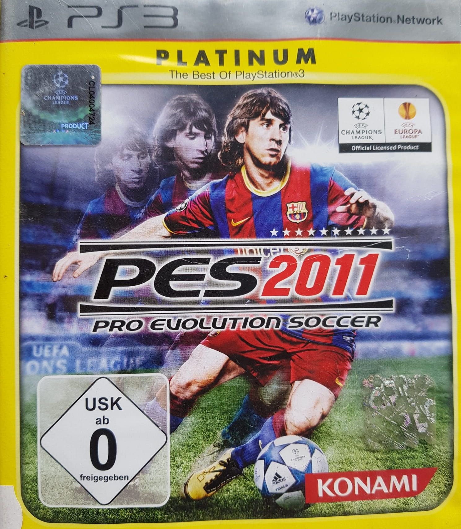 Pro Evolution Soccer 2011 PS3 Używana