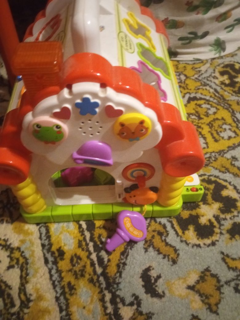 Детский развивающая игрушка теремок