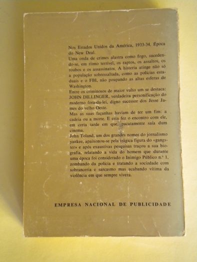 FBI contra Dillinger de John Toland