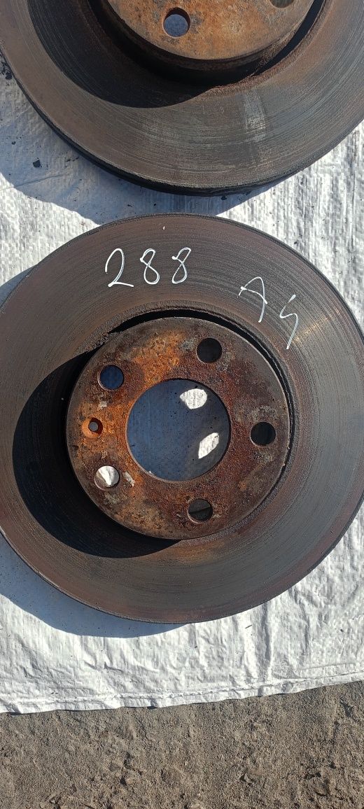 Tarcze hamulcowe przód audi A6 C5 A4 B5 288mm.