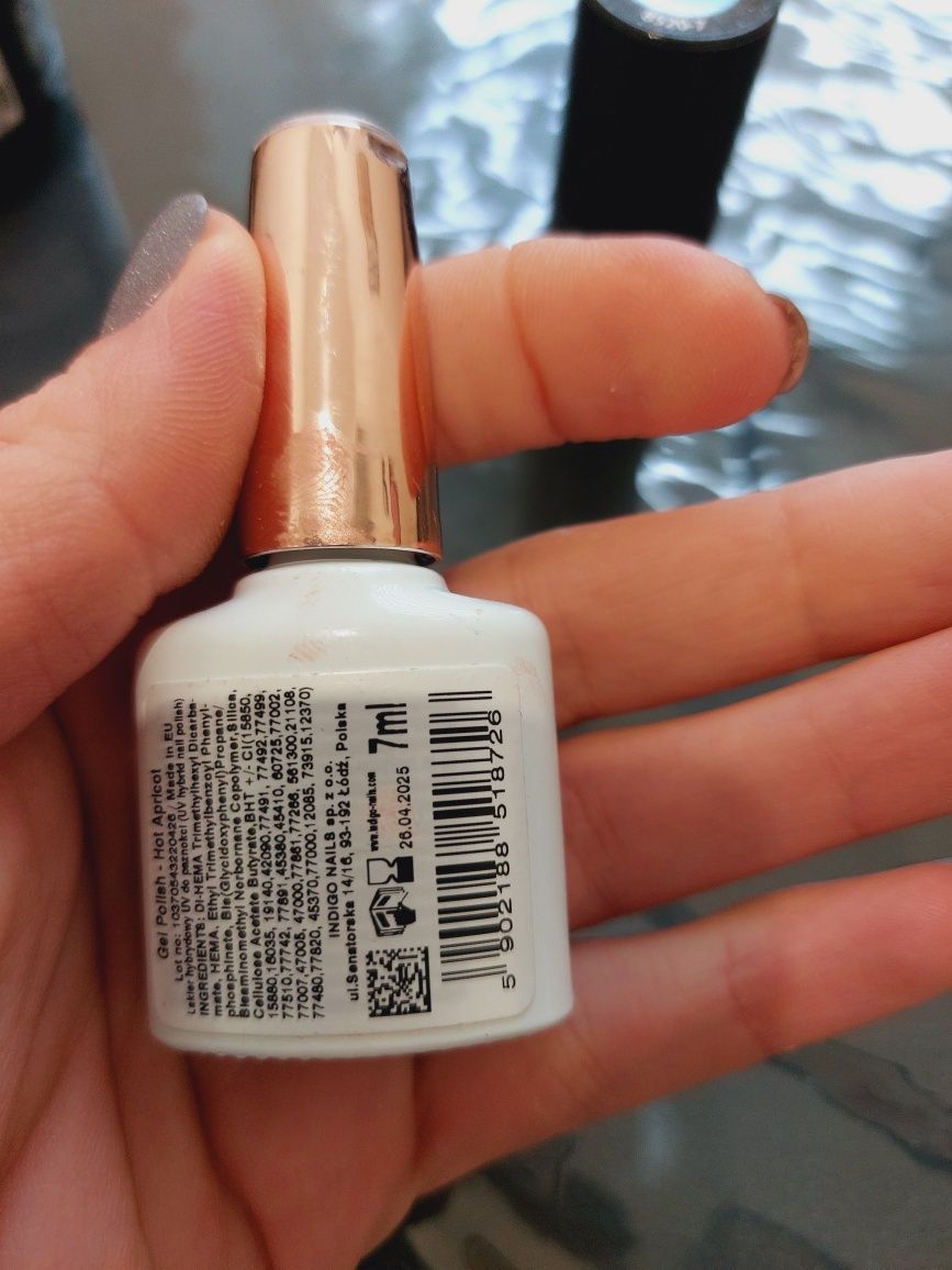 Zestaw lakierow (3 szt)+ gel gratis