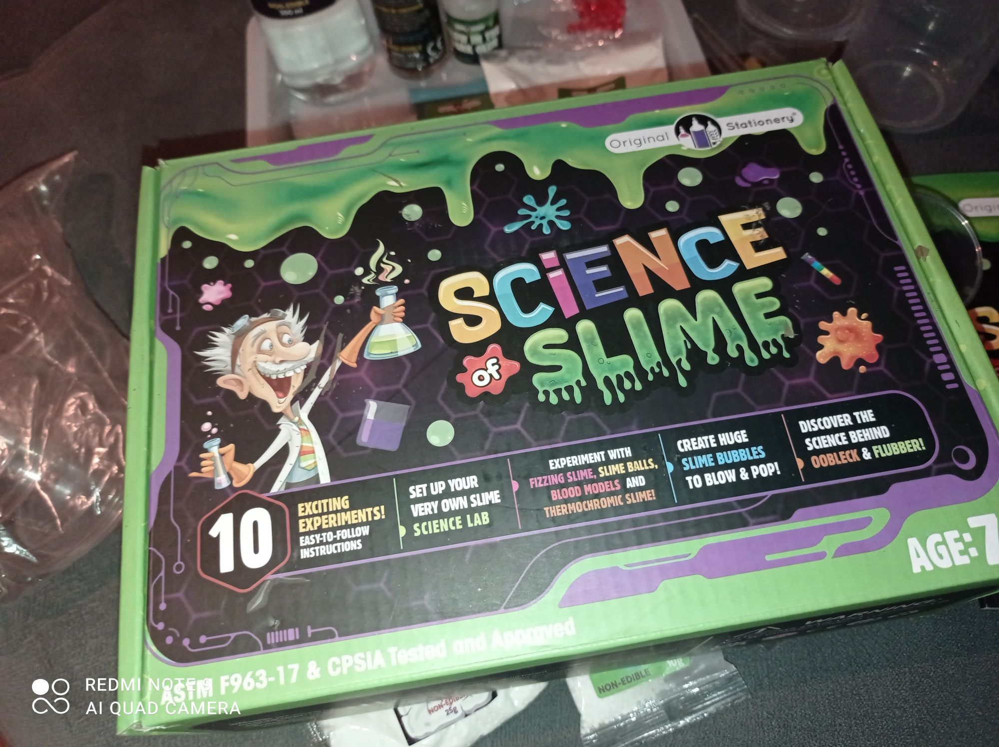 Zestaw science slime