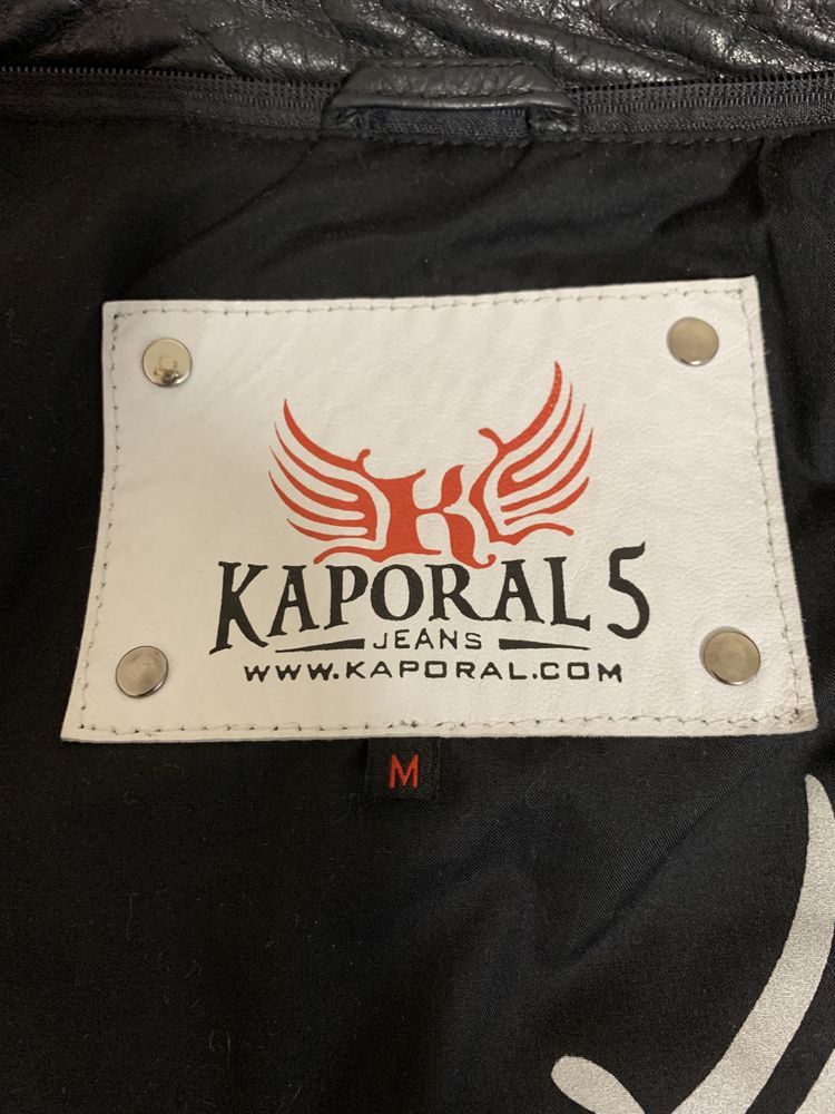 Кожаная куртка Kaporals