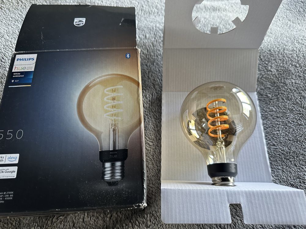 Inteligentna  żarówka G93 E27 kula PHILIPS HUE